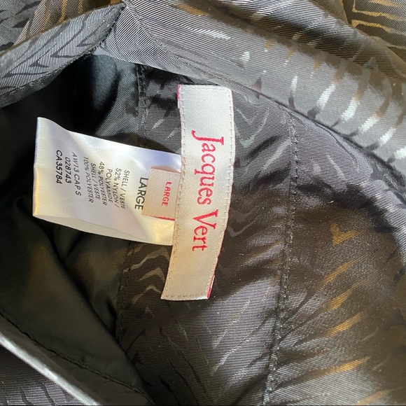 Jacques Vert women’s reversible black zebra trench zip away hood rain coat - L - Picture 5 of 12